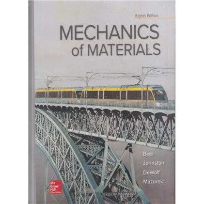 کتاب MECHANICS OF MATERIALS 8/ED (مقاومت مصالح)