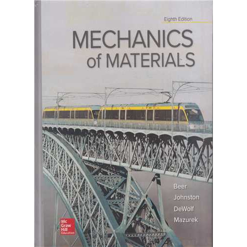 کتاب MECHANICS OF MATERIALS 8/ED (مقاومت مصالح)
