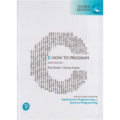 کتاب how to program C چگونه با سی برنامه بنویسیم
