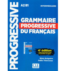 کتاب Grammaire progressive du Francias niveau intermediaire