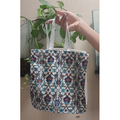 کیف پارچه ای قدیما 25*24 (کد KM-38)