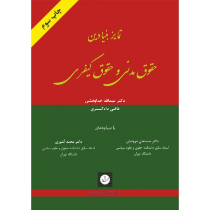 کتاب تمایز بنیادین حقوق مدنی و حقوق کیفری