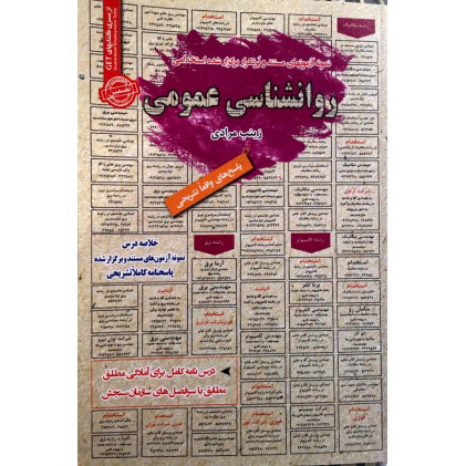 کتاب استخدامی روانشناسی عمومی کتاب استخدامی روانشناسی عمومی