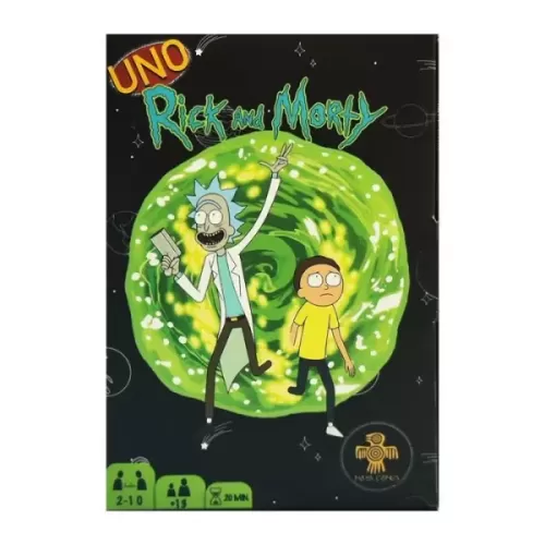  بسته بازی کارتی اونو ریک و مورتی (RICK AND MORTY)،(باجعبه)