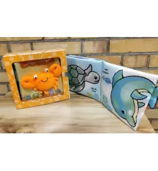 کتاب پارچه ای حیوانات دریایی