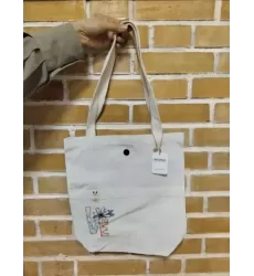 کیف پارچه ای جیب دار 34*32 جین جوی (کد W13)