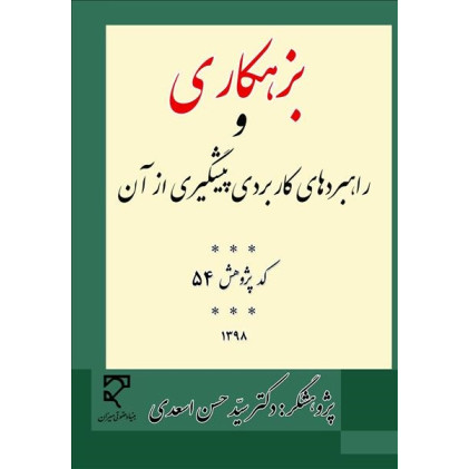 کتاب بزهکاری و راهبرد های کاربردی پیشگیری از آن