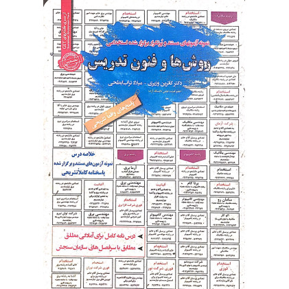 کتاب استخدامی روش ها و فنون تدریس
