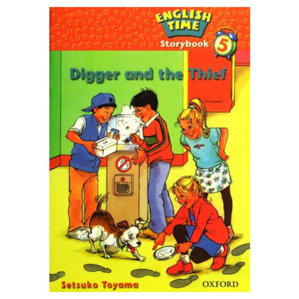 کتاب English Time 5 Storybook _ Digger and the Thief 5