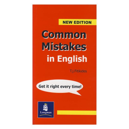Common Mistakes in English Common Mistakes in English