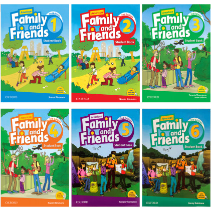 مجموعه کتاب های American Family and Friends ویرایش 2 مجموعه کتاب های American Family and Friends ویرایش 2