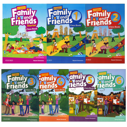 مجموعه کتابهای Family and Friends Book Series (British Edition) مجموعه کتابهای Family and Friends Book Series (British Edition)