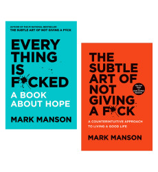 کتاب Mark Manson Collection 2 Books Set (The Subtle Art of Not Giving a Fuck, Everything Is Fucked) کتاب Mark Manson Collection 2 Books Set (The Subtle Art of Not Giving a Fuck, Everything Is Fucked)