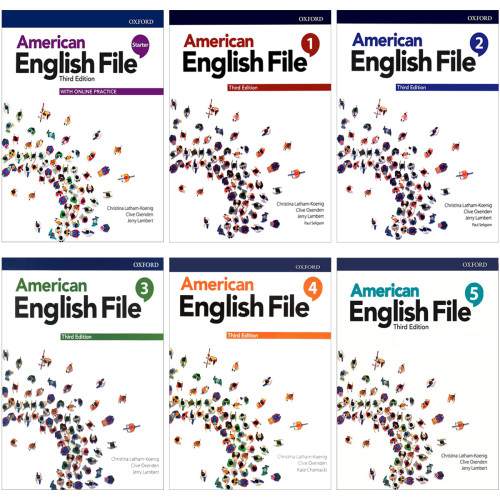 مجموعه کتاب های American English File 
