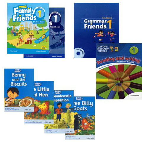 مجموعه پک آموزشی American Family and Friends 1 Second Edition