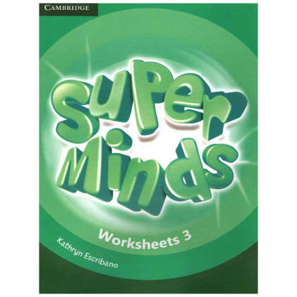کتاب Super Minds Worksheets 3 کتاب Super Minds Worksheets 3