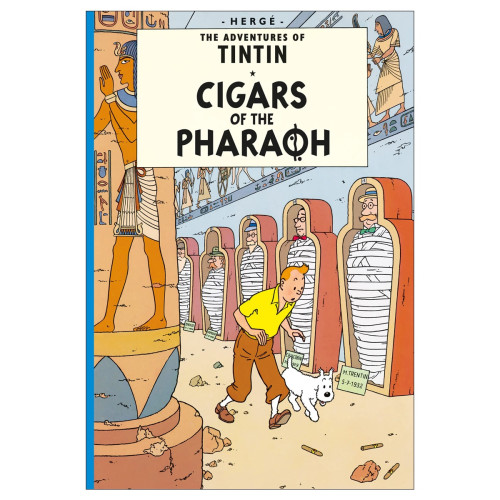 کتاب Tintin Cigars of the Pharaoh
