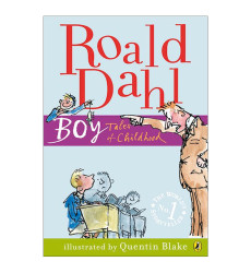 کتاب  book Roald Dahl Boy Tales of Childhood