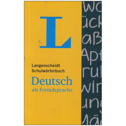 کتاب دیکشنری آلمانی ب آلمانی لانگنشاید Langenscheidt Schulworterbuch Deutsch als Fremdparche کتاب دیکشنری آلمانی ب آلمانی لانگنشاید Langenscheidt Schulworterbuch Deutsch als Fremdparche