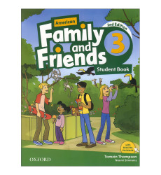 کتاب American Family and Friends 3 Second Edition کتاب American Family and Friends 3 Second Edition