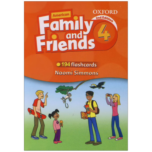 فلش کارت American Family and Friends 4