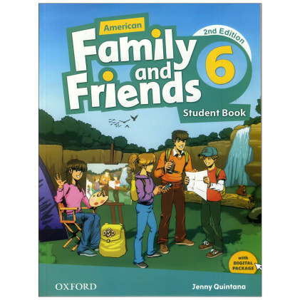 کتاب American Family and Friends 6 Second Edition