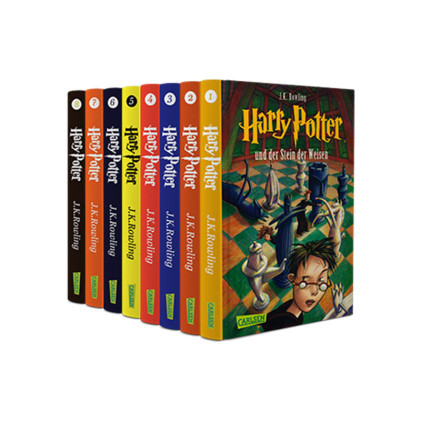 کتاب Harry Potter German Edition Book Series