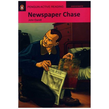 کتاب Newspaper Chase_Penguin Readers