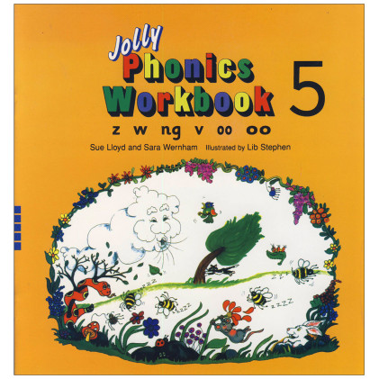 کتاب Jolly Phonics Workbook Book 5