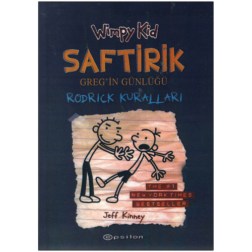 کتاب رمان ترکی wimpy kid saftirik Rodrick kurallari