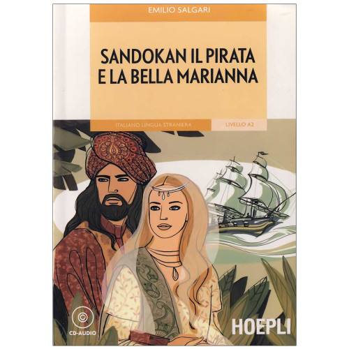 کتاب داستان ایتالیایی sandokan il pirata e a bella marianna