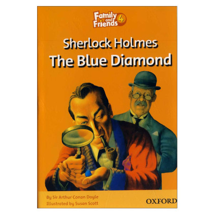 کتاب Sherlock Holmes the Blue Diamond__Story Book Family and Friends 4 کتاب Sherlock Holmes the Blue Diamond__Story Book Family and Friends 4
