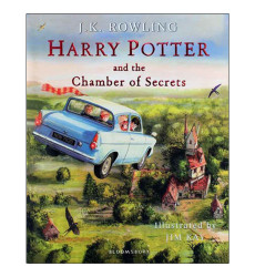 کتاب Harry Potter and the Chamber of Secrets Illustrated Edition Book 2 (مصور) کتاب Harry Potter and the Chamber of Secrets Illustrated Edition Book 2 (مصور)