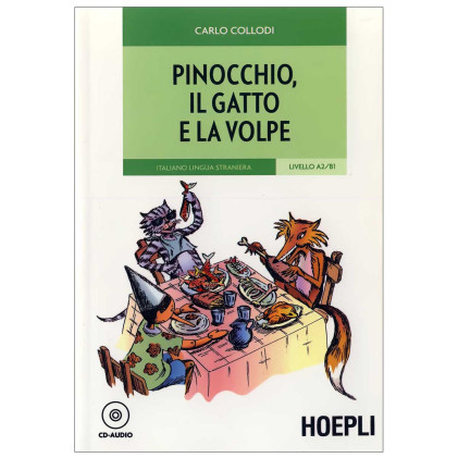 کتاب داستان ایتالیایی pinocchio il gatto e la volpe