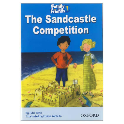 کتاب The Sandcastle Competition Story Book Family and Friends 1 کتاب The Sandcastle Competition Story Book Family and Friends 1